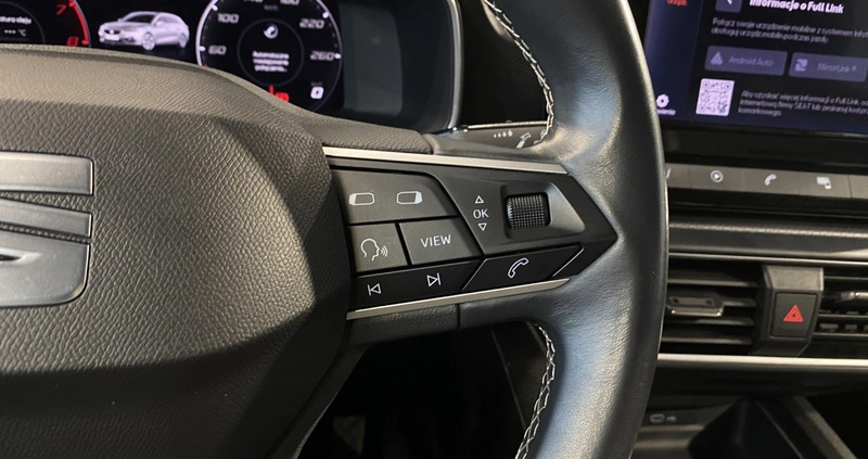Seat Leon cena 78900 przebieg: 79100, rok produkcji 2021 z Aleksandrów Kujawski małe 352